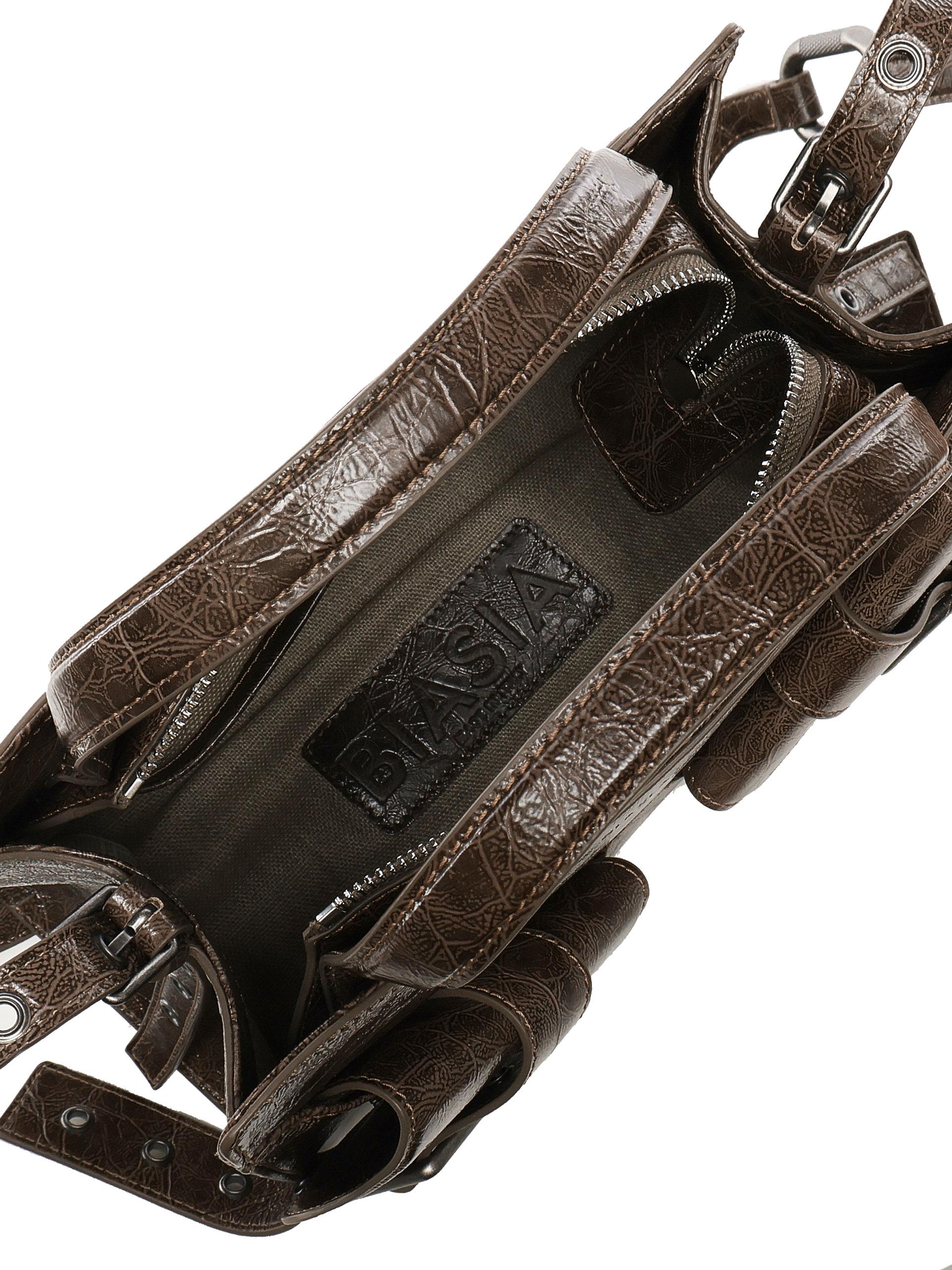 Borsa tracolla crossbody Y2K.003 FBBP70003WSH -GRIGIO/SILV ANT BIASIA