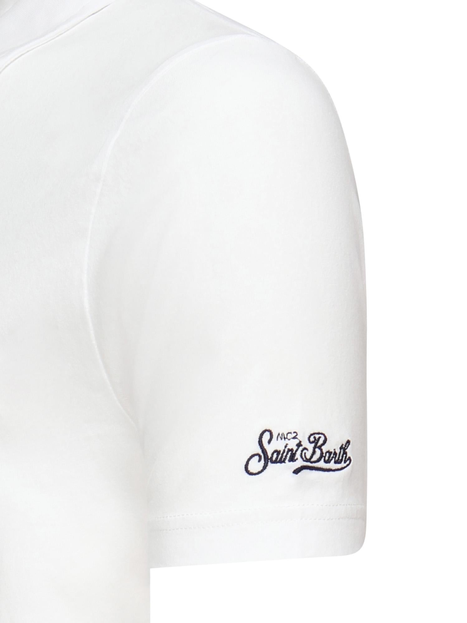 Polo Brighton con logo BRGH001 00032H MC2 SAINT BARTH