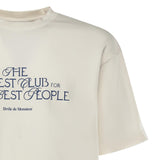 Le T-shirt "The Best Club" ITS273CO002 OW Drôle de Monsieur