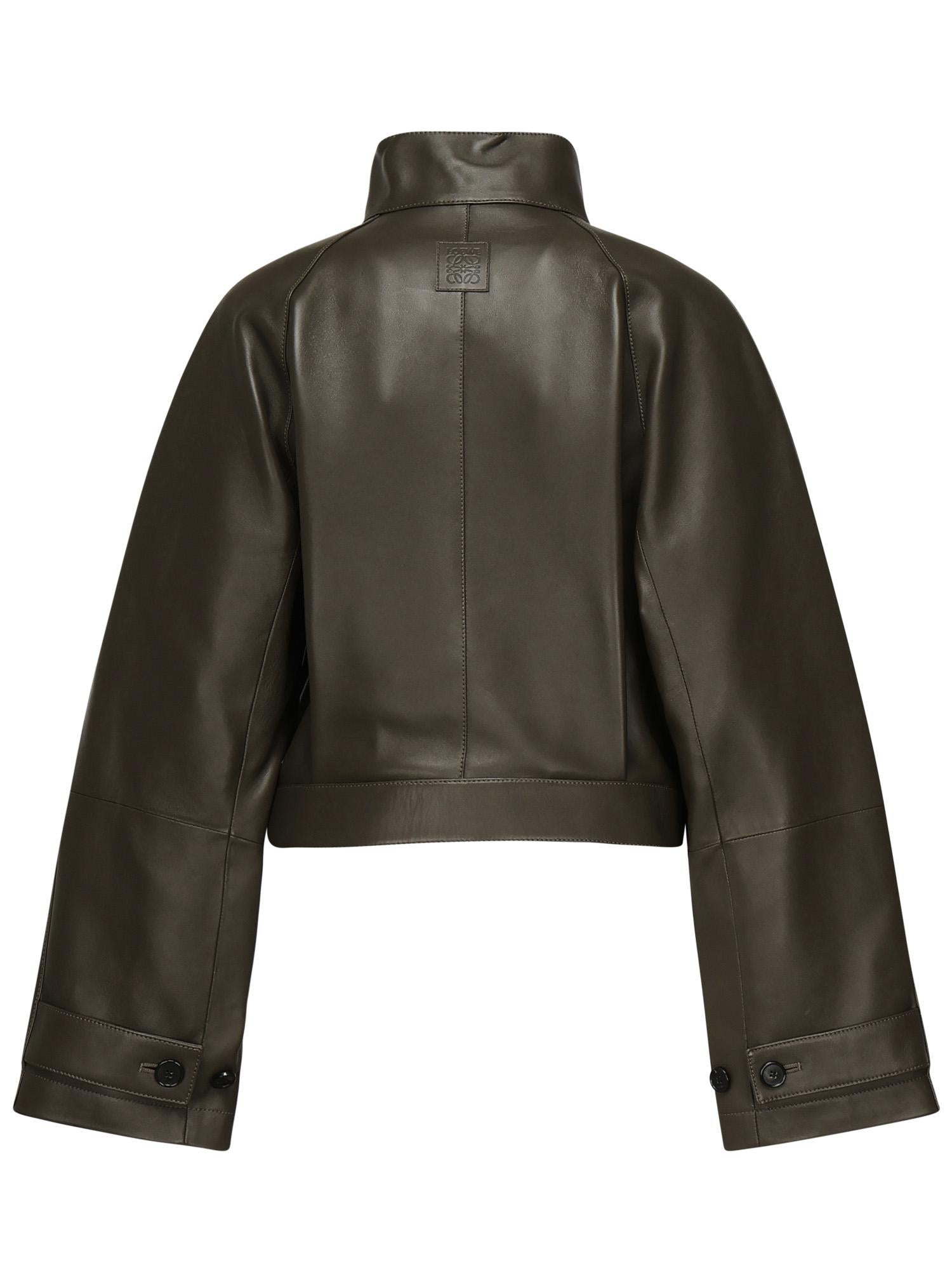 Trench corto in nappa di agnello S359Y34L69 4160 LOEWE