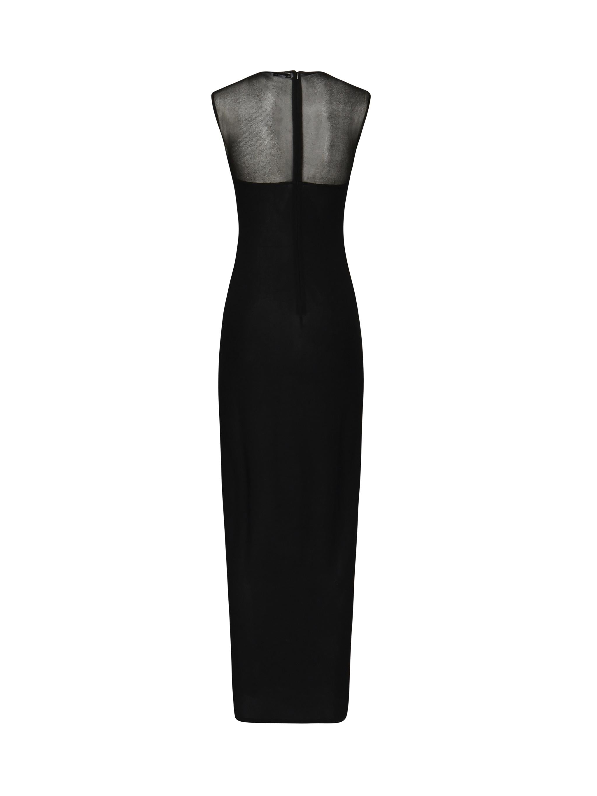 ABITO SAGOMATO BODY CONSCIOUS IN MAGLIA AA9R2654K061A 995 ALAIA
