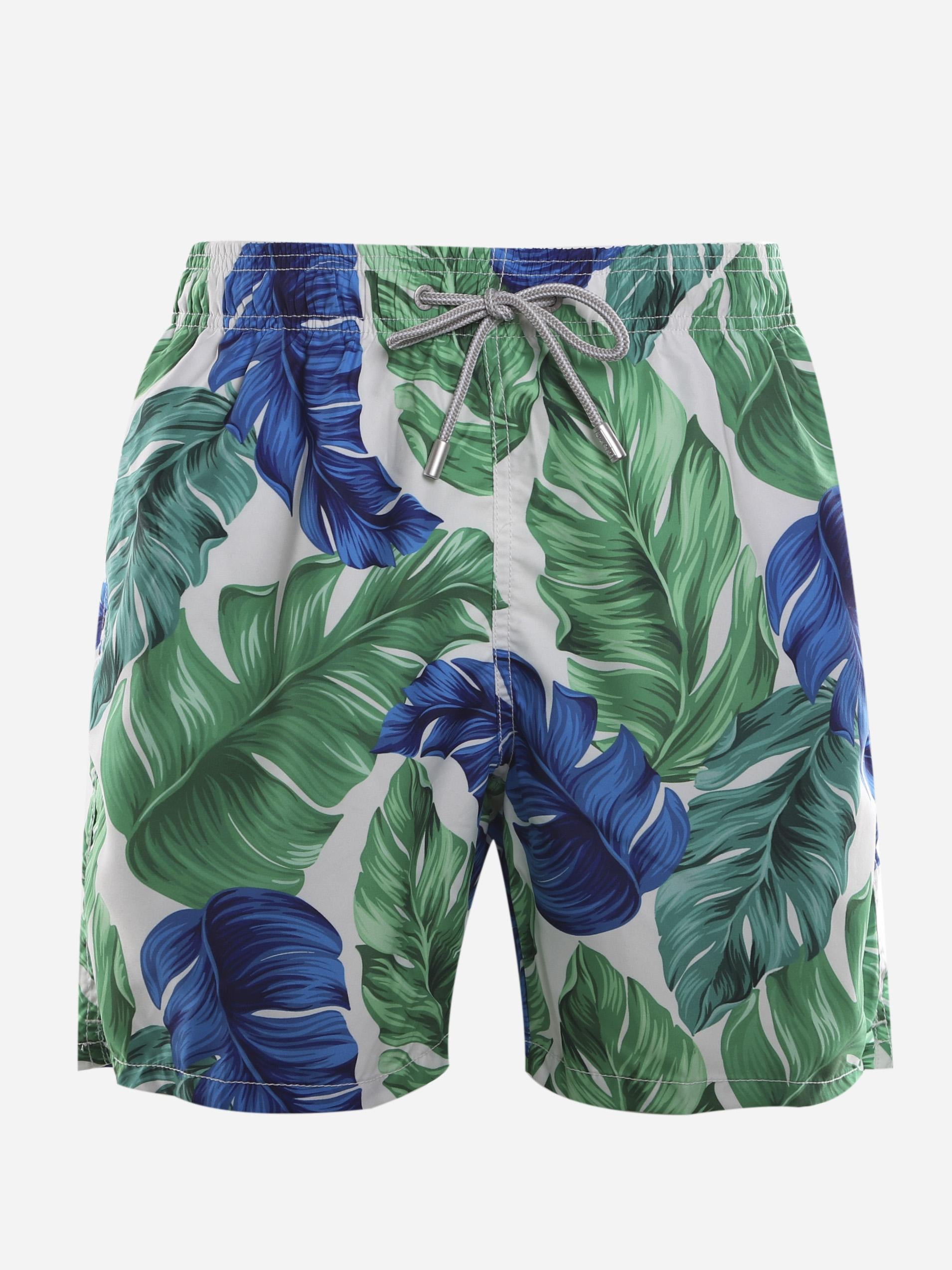 Costume da bagno con stampa foglie tropicali all-over GUSTAVIA -BNLF01 MC2 SAINT BARTH
