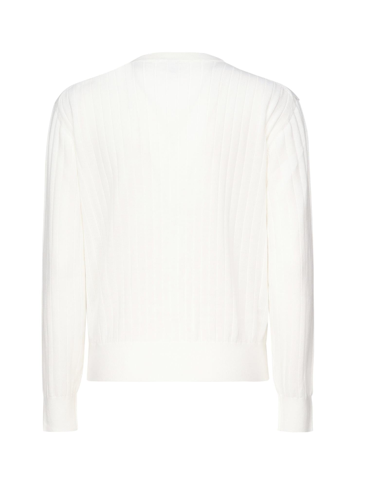 Cardigan in lana a coste 835337 V5L709071 BOTTEGA VENETA