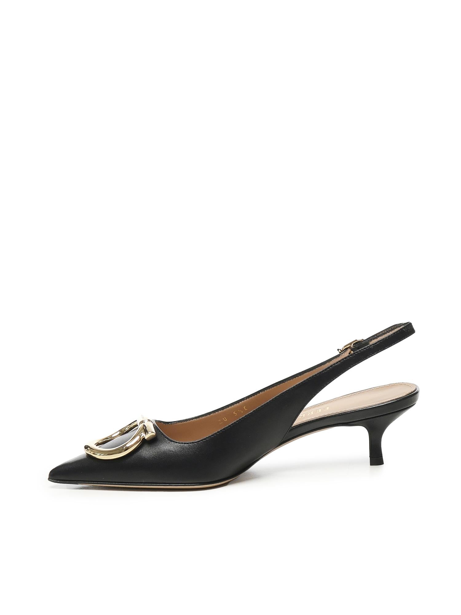 Slingback maxi Gancini 01K497 784806001 FERRAGAMO