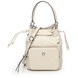 Borsa a mano piccola Cargo Bucket Bag in pelle 105112 A2JCZ14E PINKO