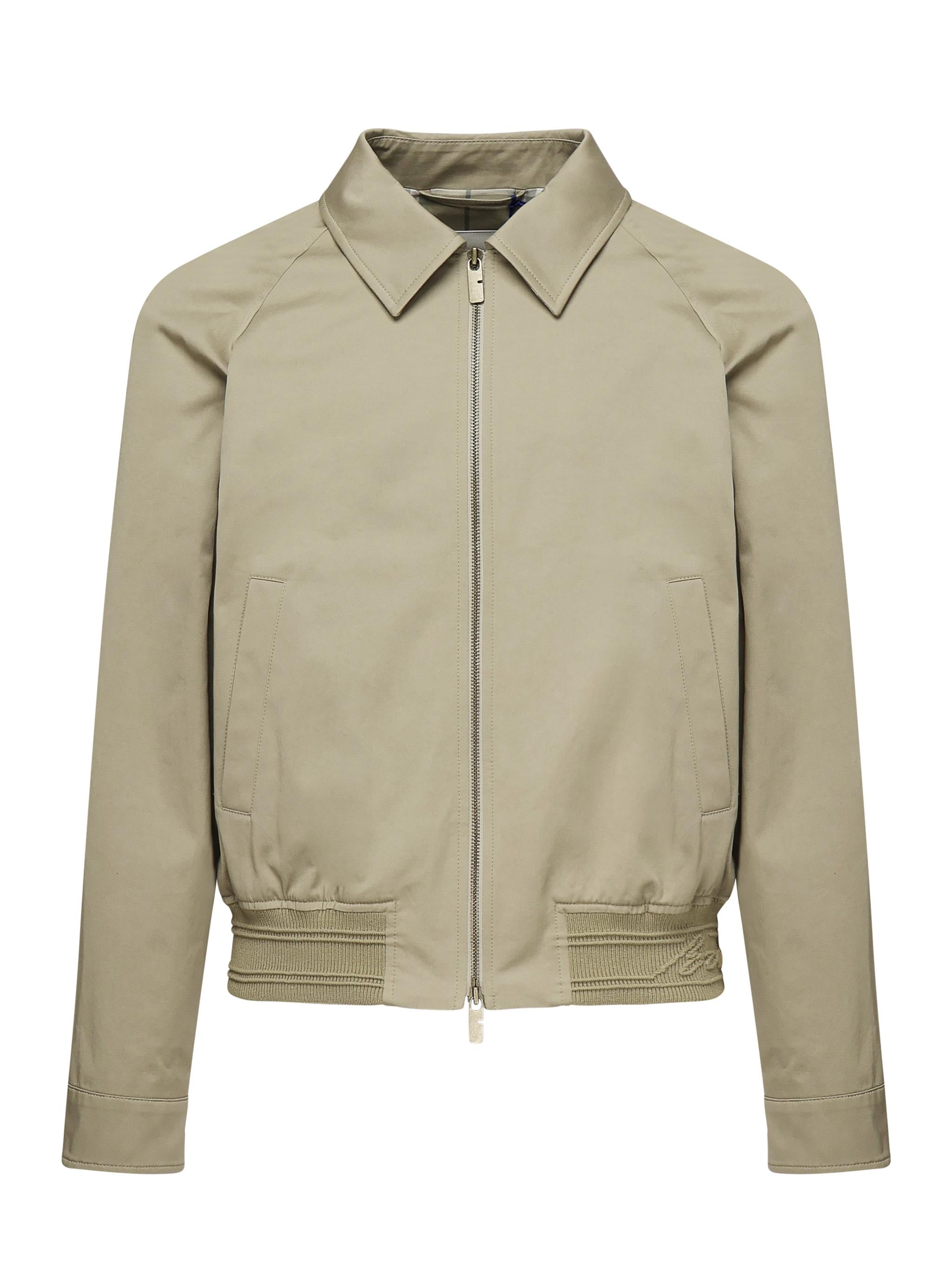 Giacca Harrington in cotone 8109367 C2219 BURBERRY