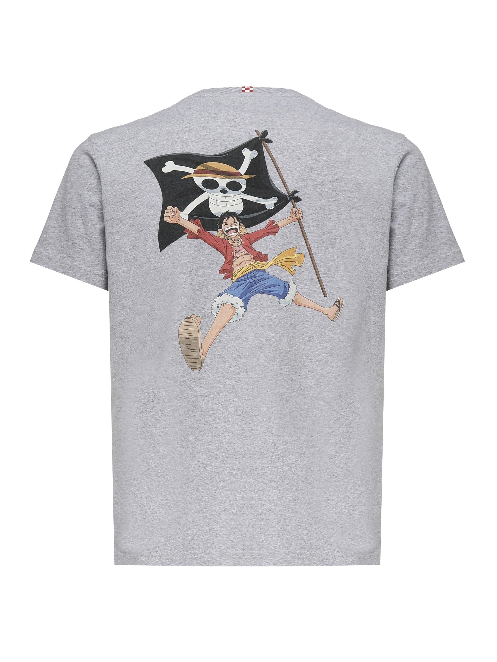 T-shirt con ricamo e stampa 'One Piece' TSHM001 04479H MC2 SAINT BARTH