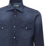 CamiciaTexas in denim di cotone SCC0001SH45350300D SARTORIO NAPOLI