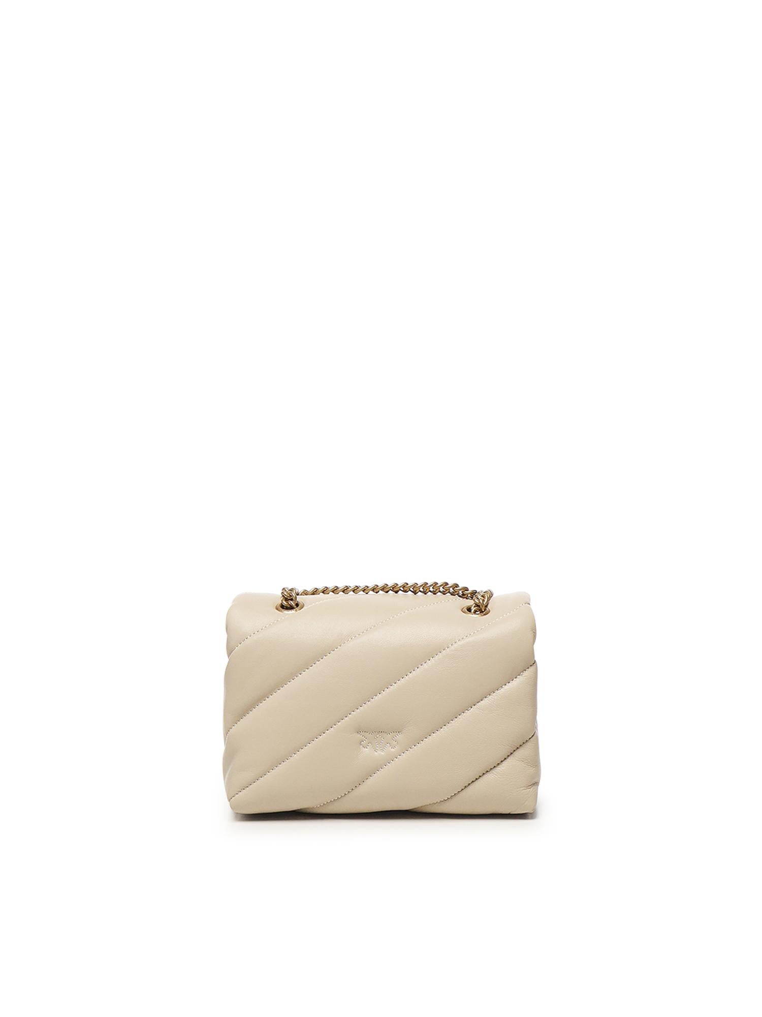 Borsa a tracolla piccola Love Bag Puff 100039 A0F2C50Q PINKO