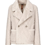 Giacca a pelliccia<BR/> GLW4SG303 PEARL GLOX