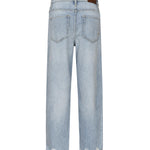 Jeans larghi con fondo sfrangiato<BR/> 103857 A2E5PJN PINKO