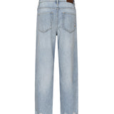 Jeans larghi con fondo sfrangiato<BR/> 103857 A2E5PJN PINKO