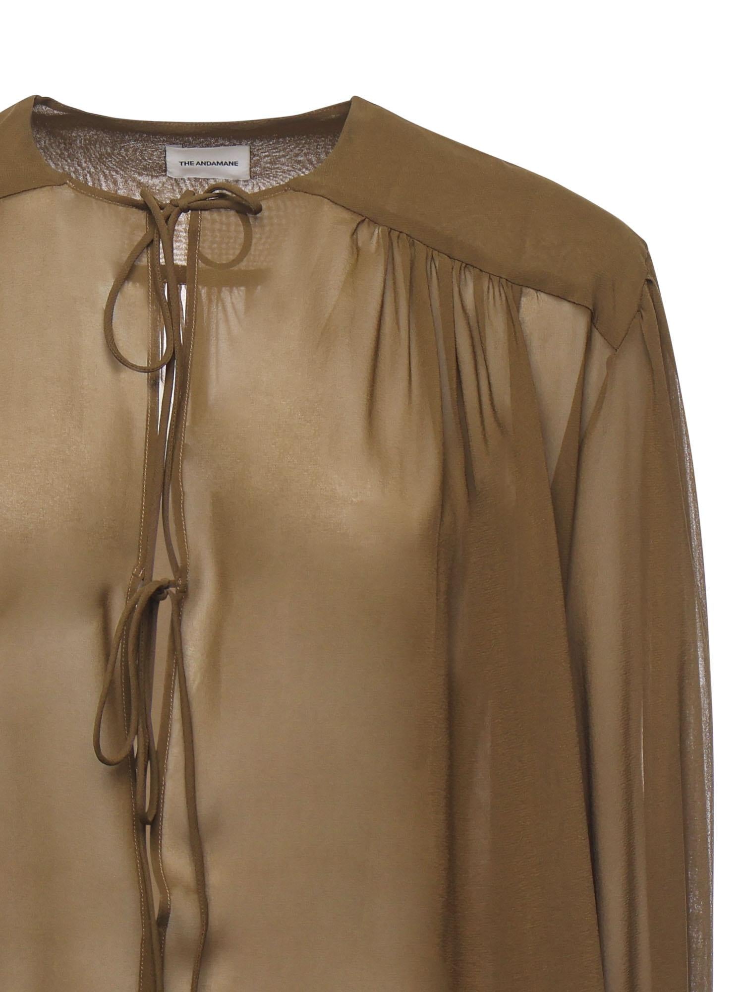 Blusa Julia T180945A TNS038CIGAR THE ANDAMANE