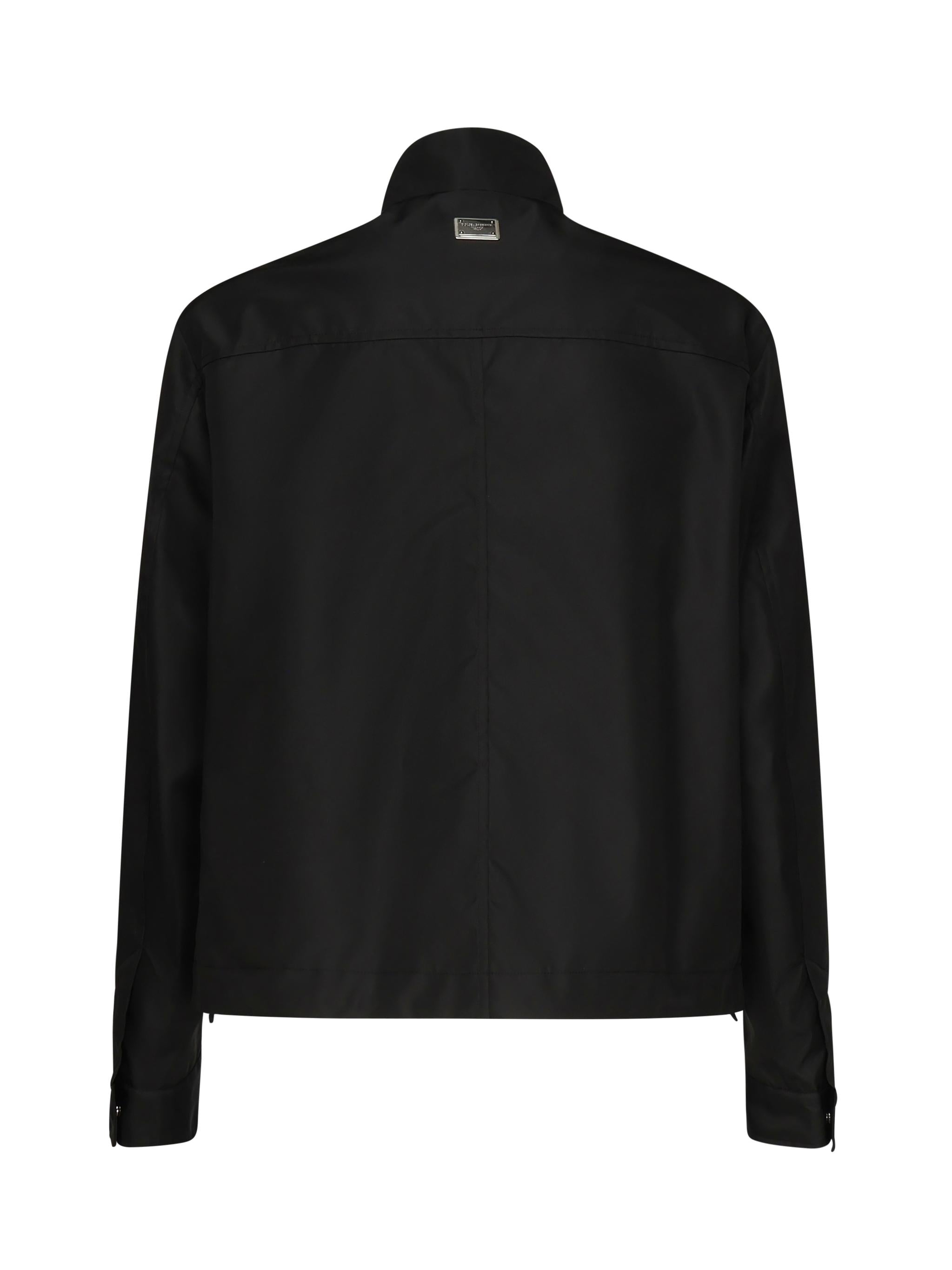 Bomber in tela con logo G9BIST FUS21N0000 DOLCE & GABBANA