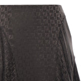 Gonna midi in seta FF jacquard FQ7688 AUQGF1T6H FENDI