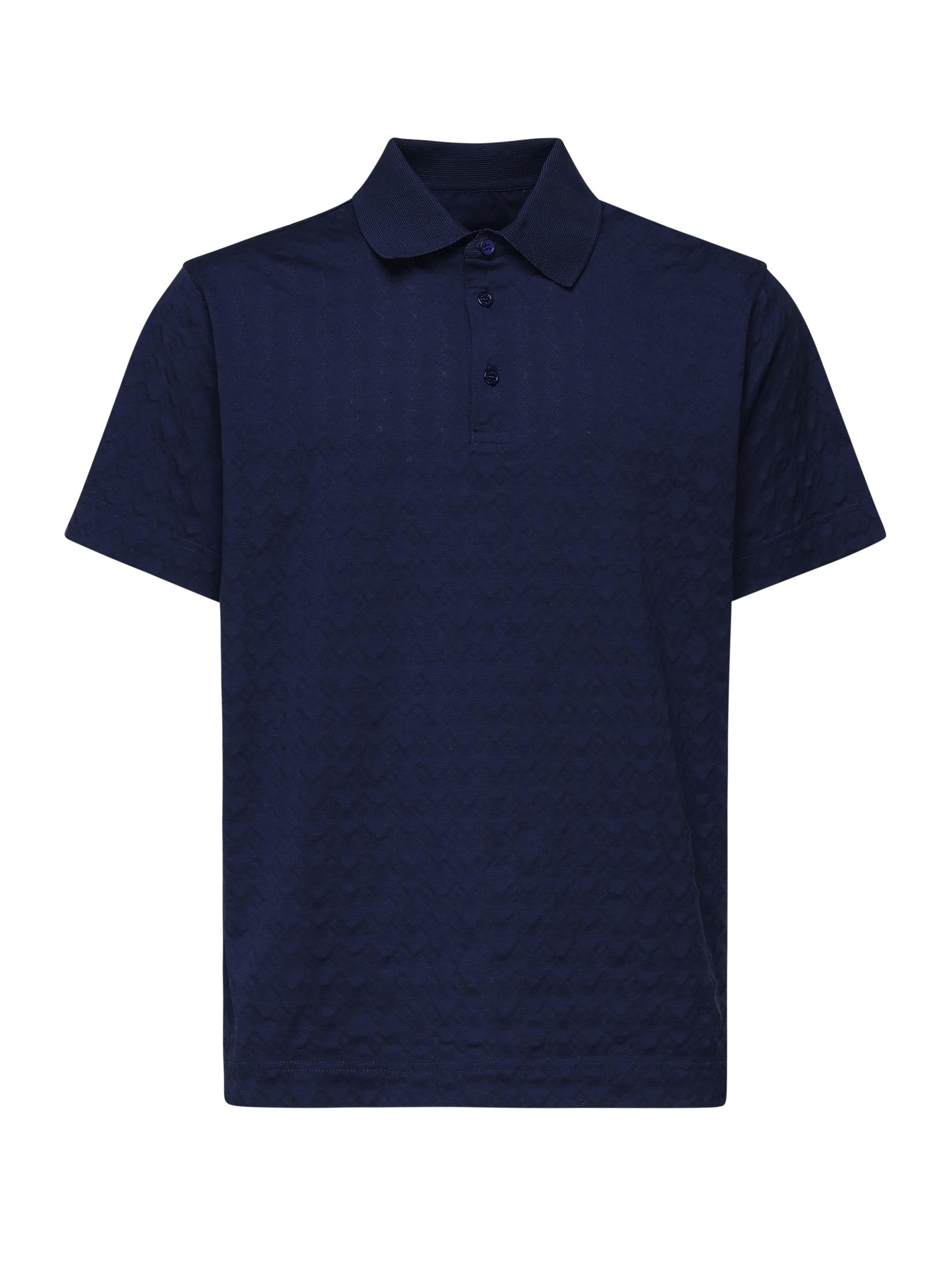 Polo con logo ricamato BM71KR3YPA 470 GIVENCHY