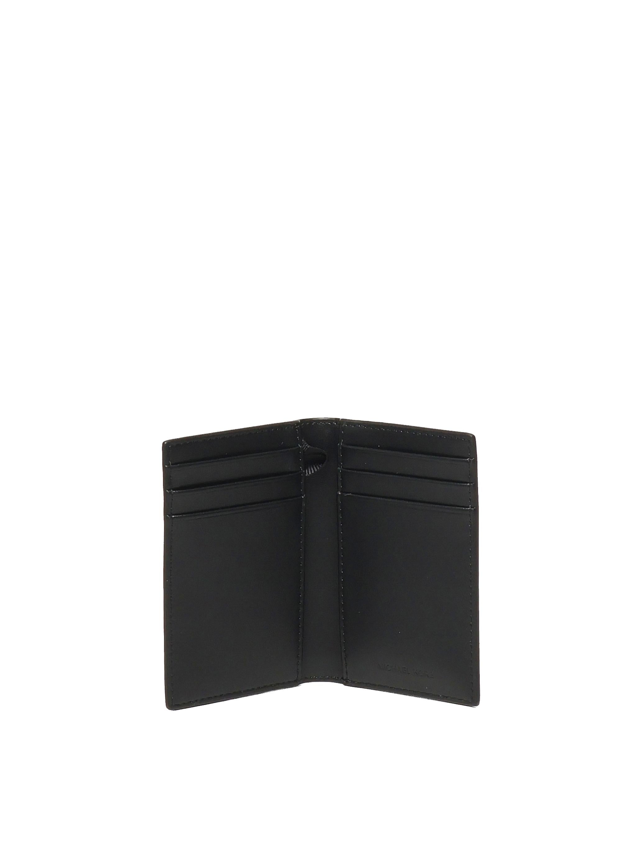 Porta carte a libro Hudson con logo 39S2LHDD1B 460 MICHAEL MICHAEL KORS