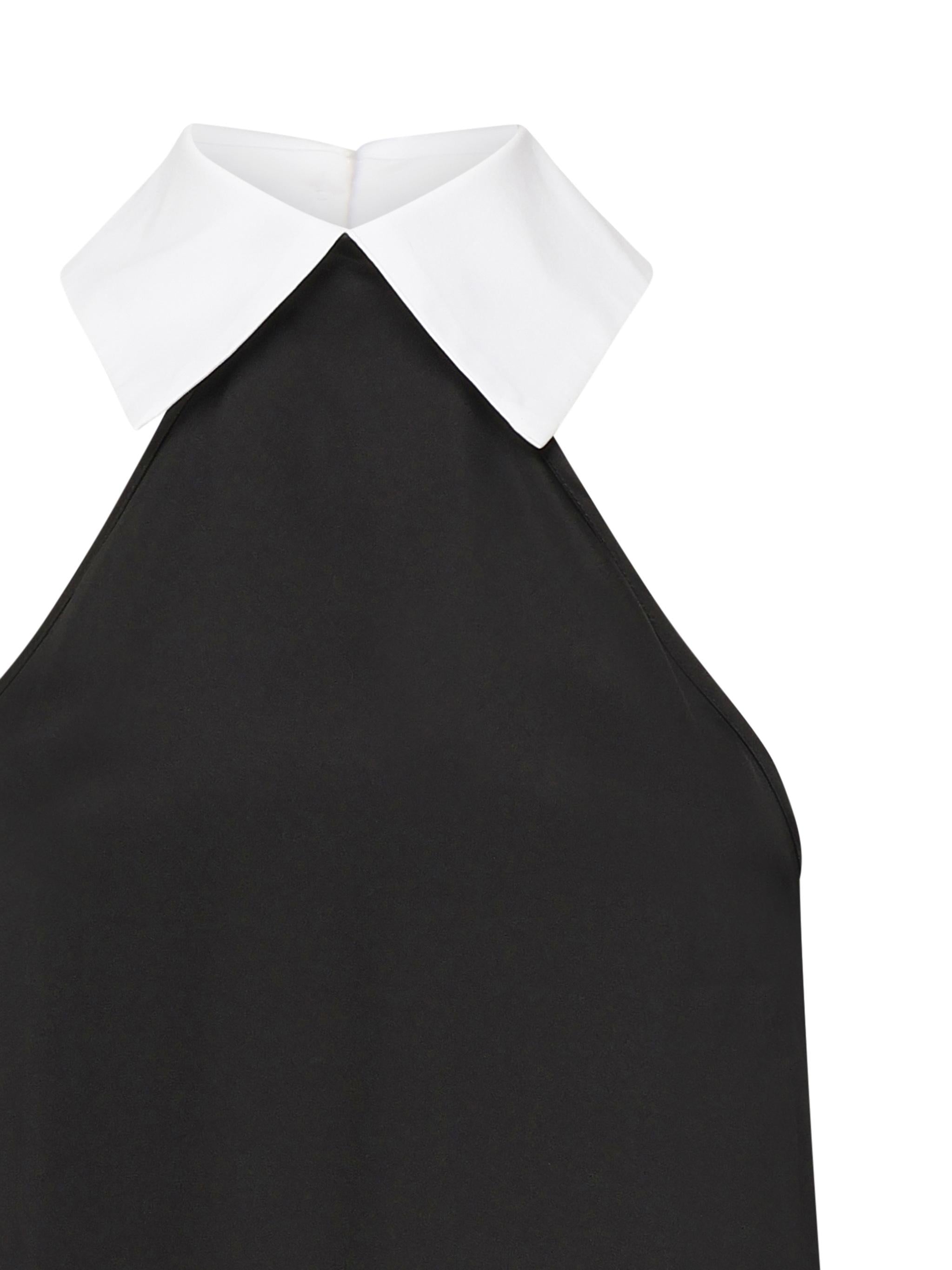 Vestito Irina asimmetrico AUS5IRINA BLACK ALBERTO AUDENINO