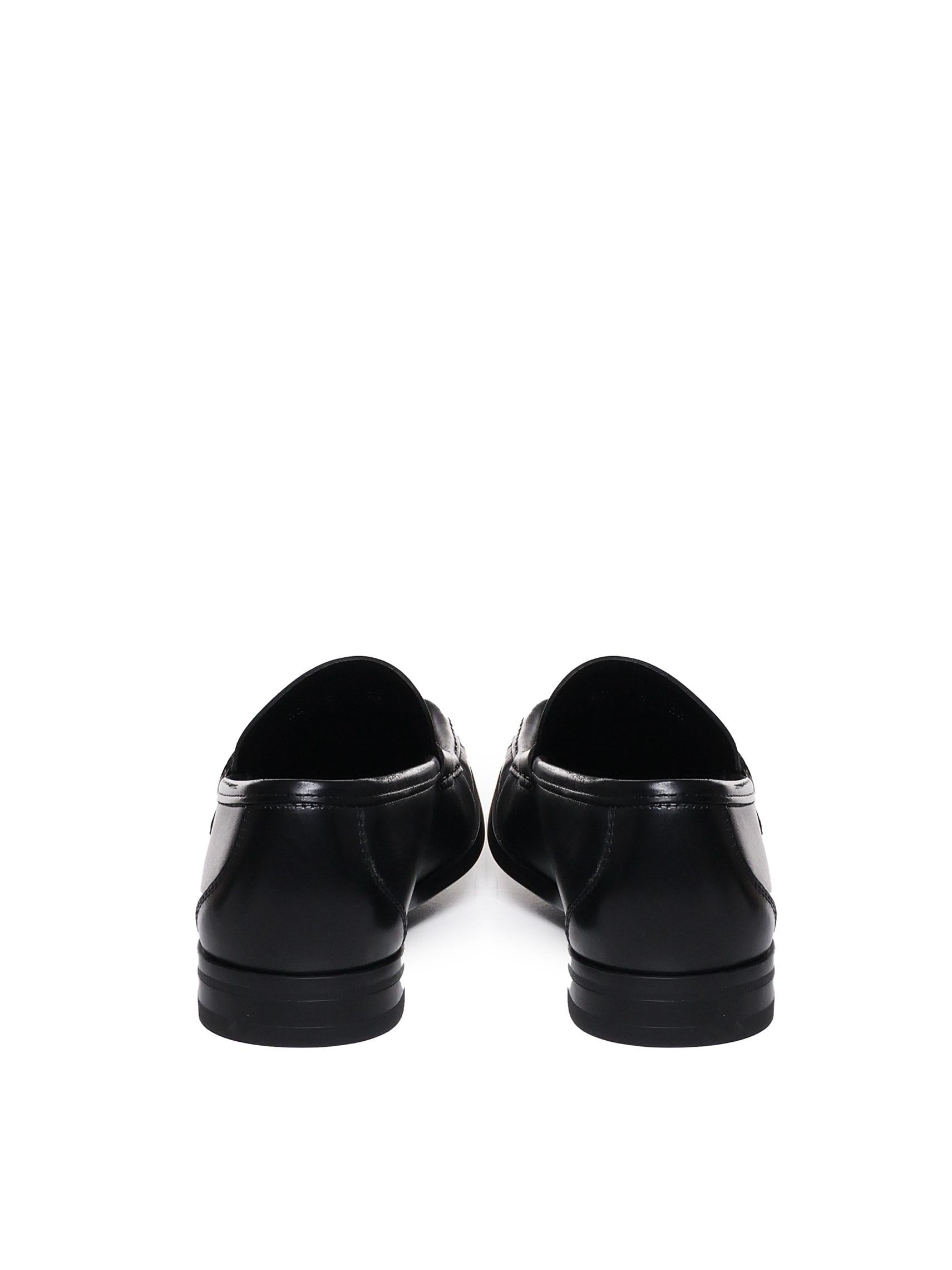 Mocassini in pelle Gancini 027963 775114007 FERRAGAMO