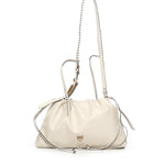 Borsa Clutch a spalla grande in pelle<BR/> 105825 A0QOZ14Q PINKO