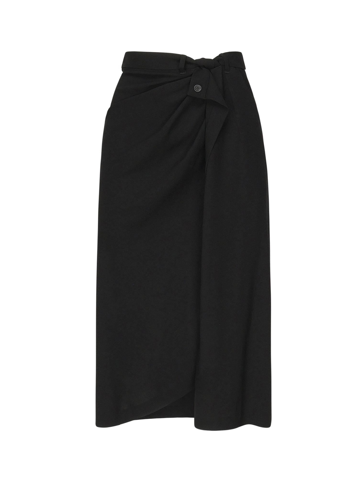 Gonna sartoriale drappeggiata<BR/> 838761 TSO031000 BALENCIAGA