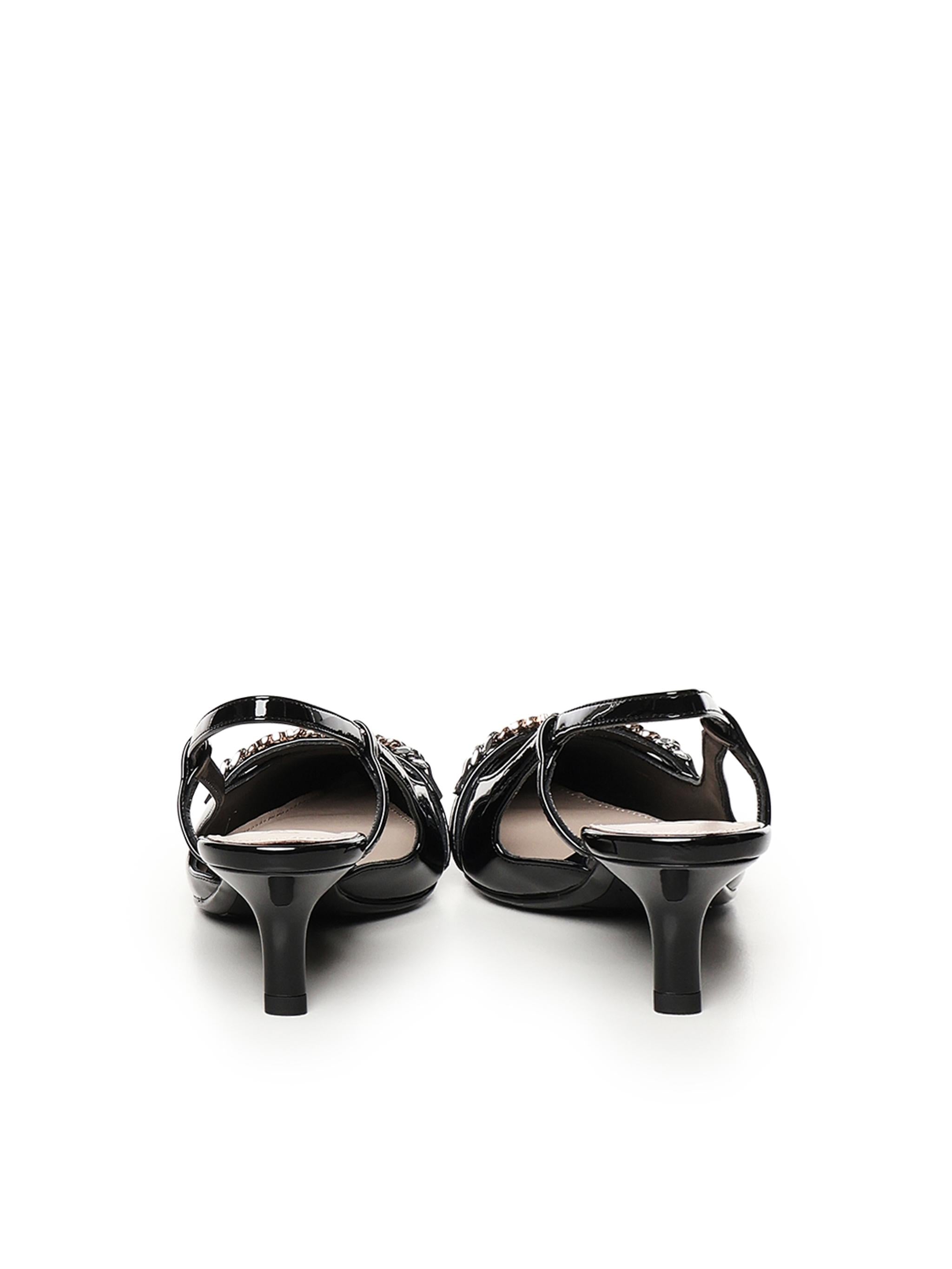 Décolleté slingback a punta SD0251 E002Z99 PINKO