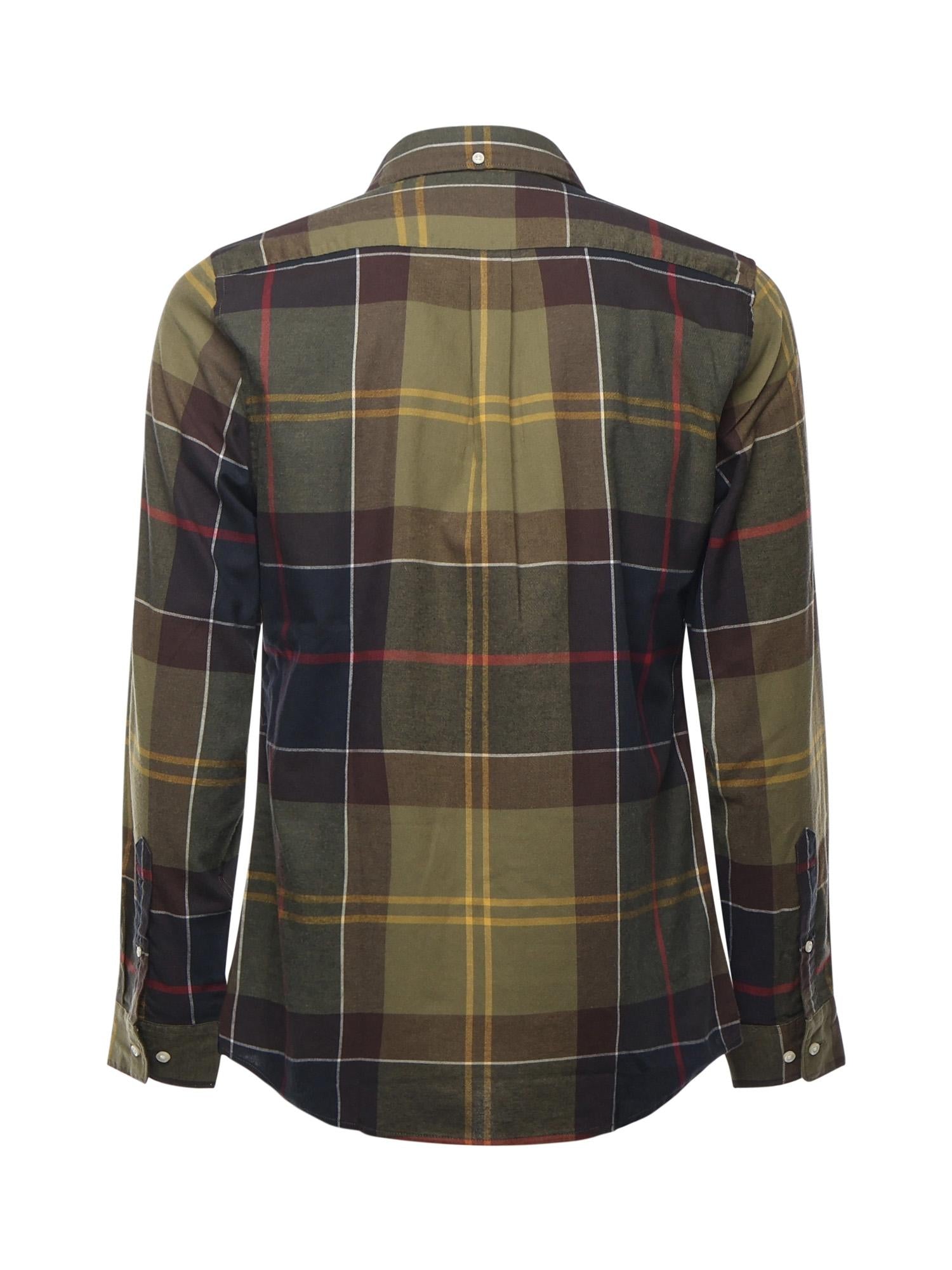 Camicia Glendale in cotone<BR/> MSH4992 TN52 BARBOUR