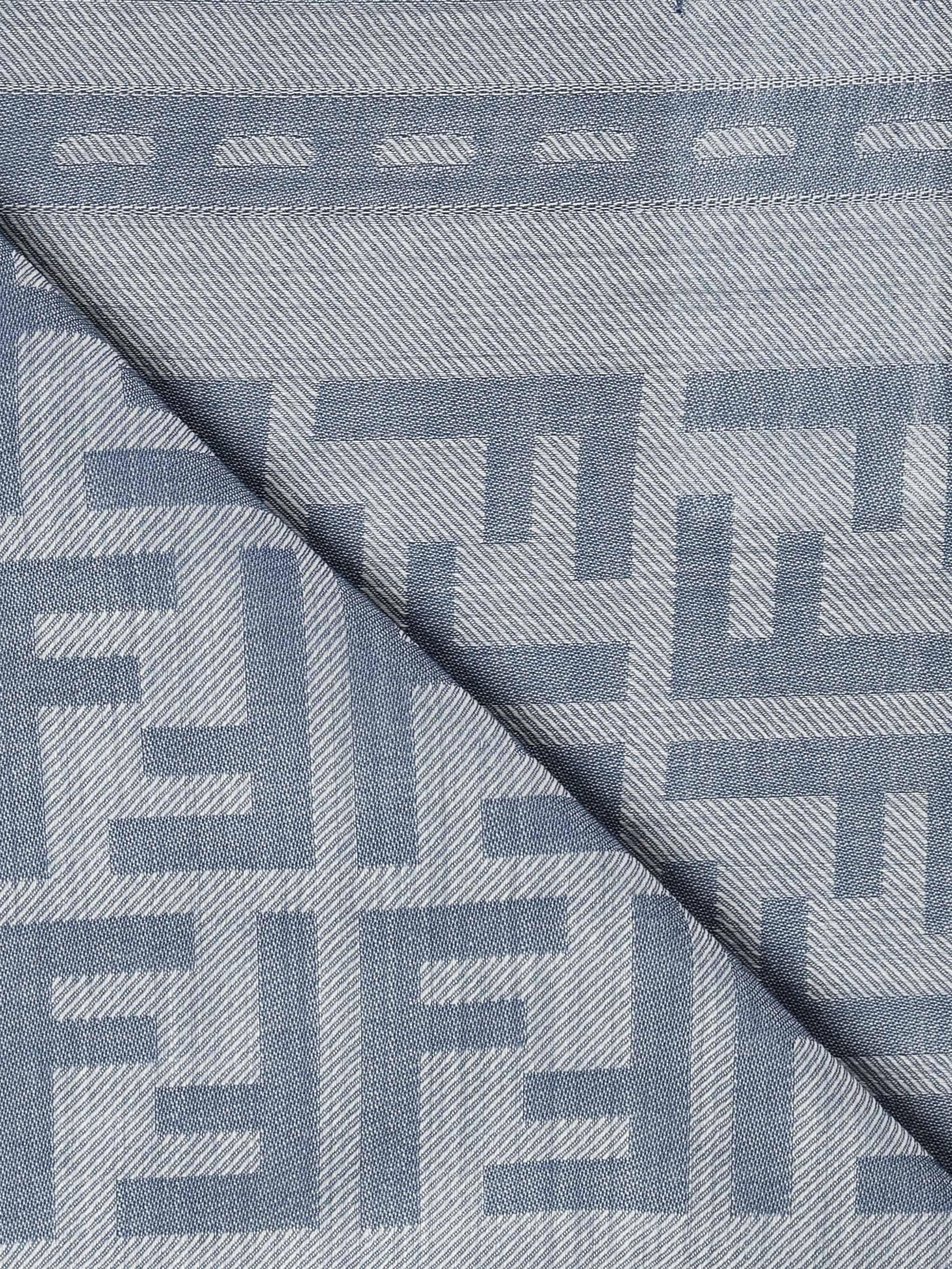 Scialle FF Jacquard in lana FXT069 AUM1F0RU7 FENDI