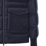 Bomber in misto lana e cashmere PI001301U 334529200 HERNO