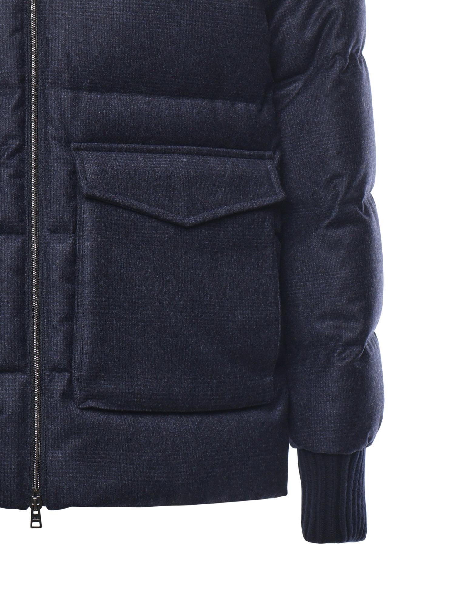 Bomber in misto lana e cashmere PI001301U 334529200 HERNO