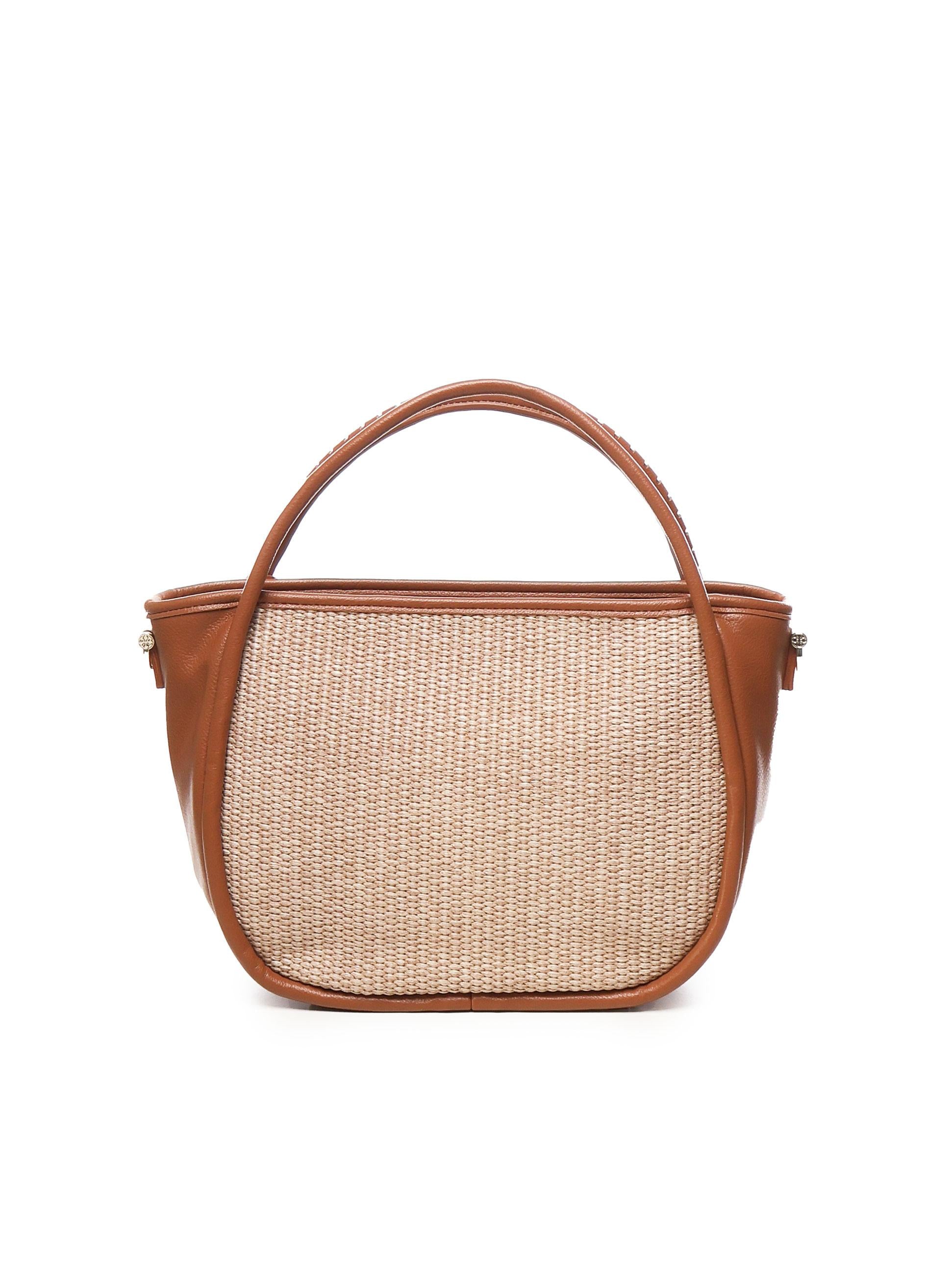 Borsa Flaminia 73BS90002 FLAMINIANATURALE/CUOIO V° 73