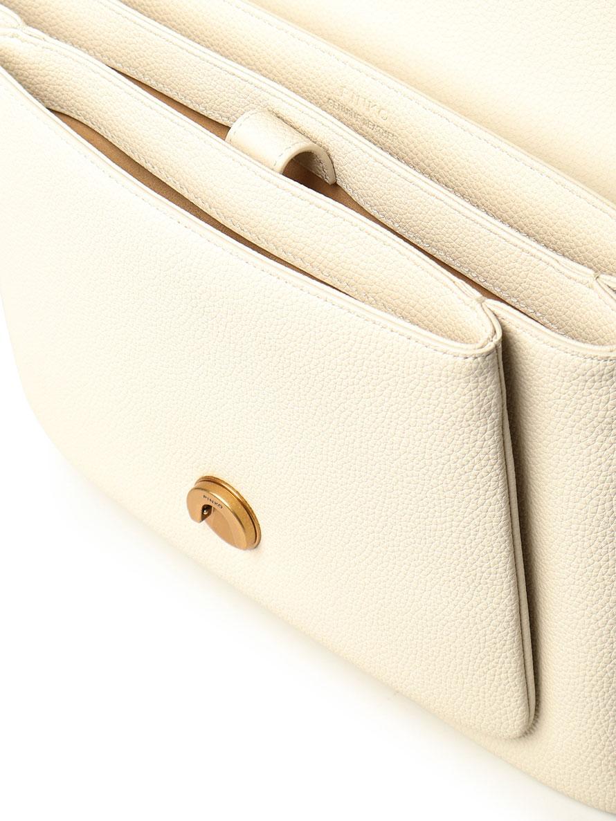 Borsa piccola a tracolla Love Bag in pelle morbida<BR/> 104527 A29QZ14Q PINKO