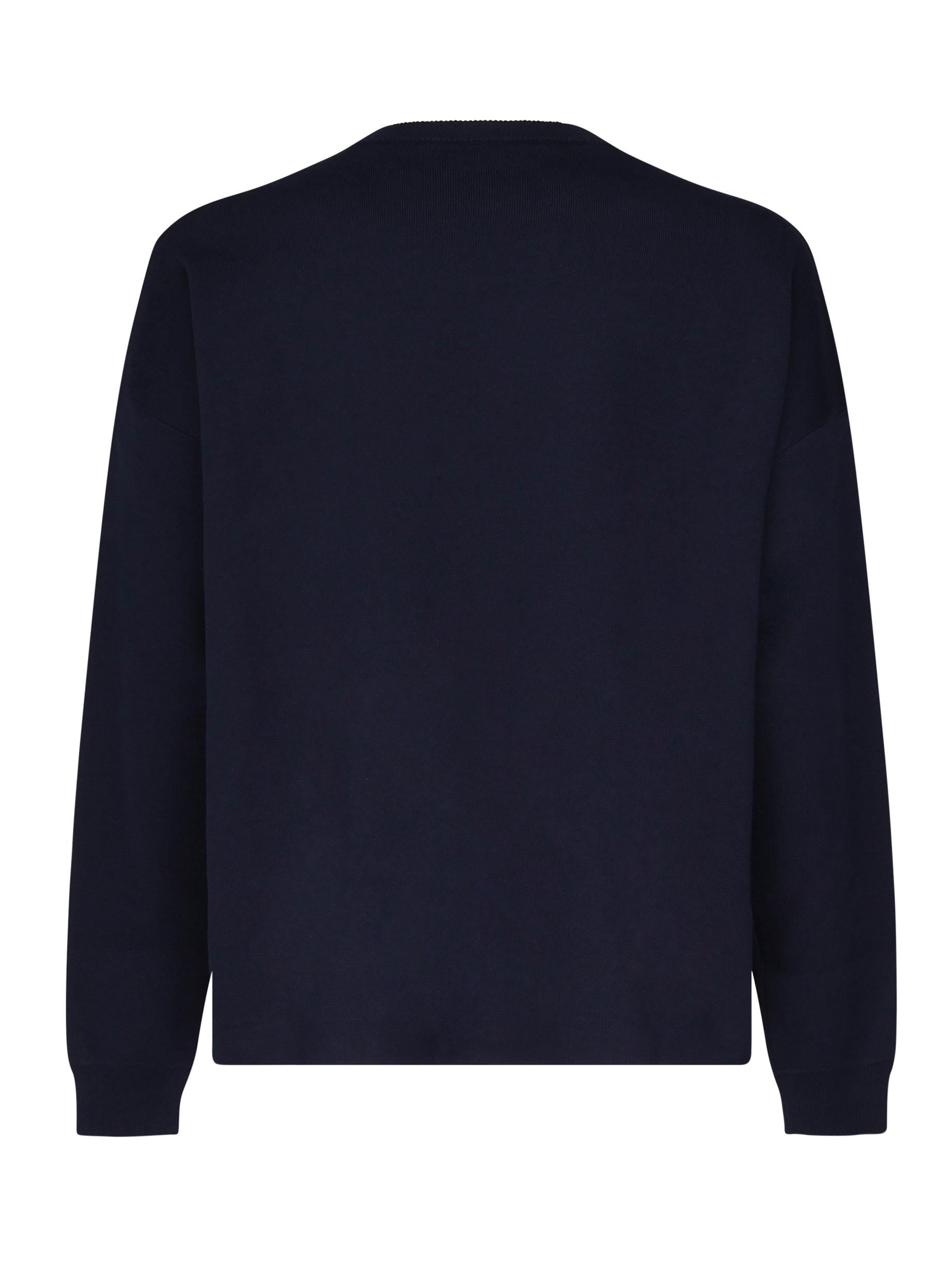 Maglia Anagram in cotone con tasca H526Y14KKI 5110 LOEWE