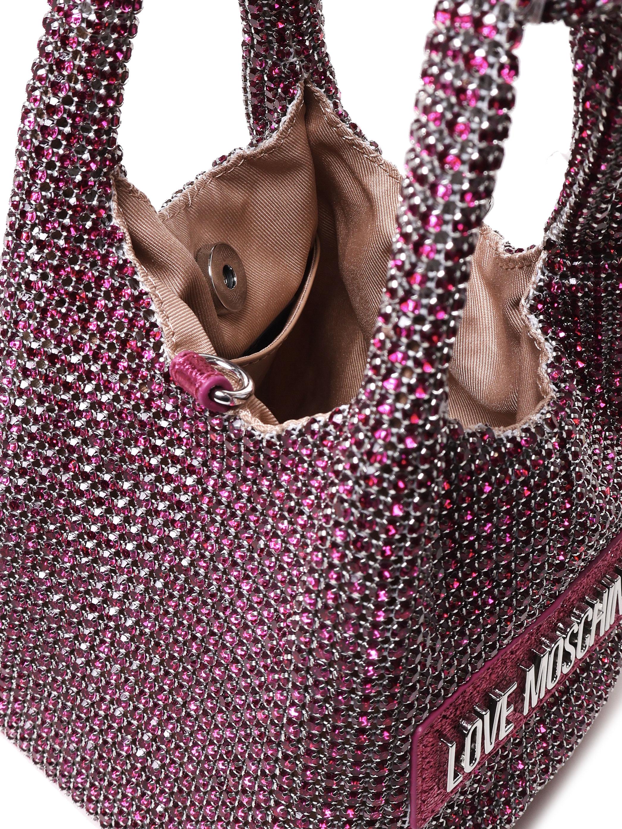 Mini bag con strass Sparkling JC4044PP1LLP1 62A LOVE MOSCHINO
