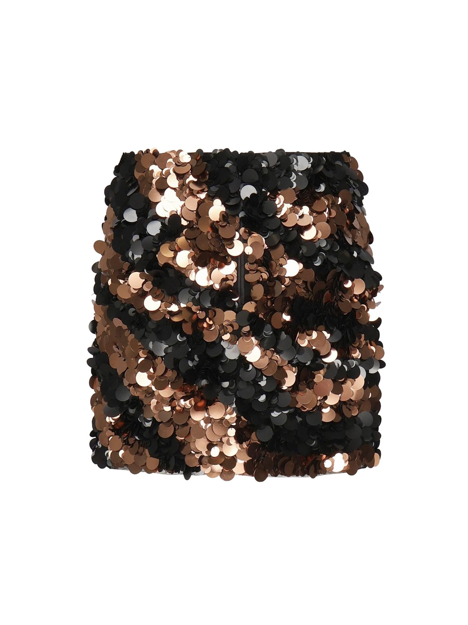 Minigonna Amber con paillettes 5GGD39 6331AFJ7Q MARCIANO BY GUESS