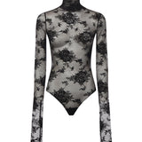 Body Ziggy in pizzo TM180736A TJC082BLACK THE ANDAMANE