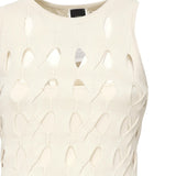 Abito midi in maglia traforata 105190 A2LWC00 PINKO