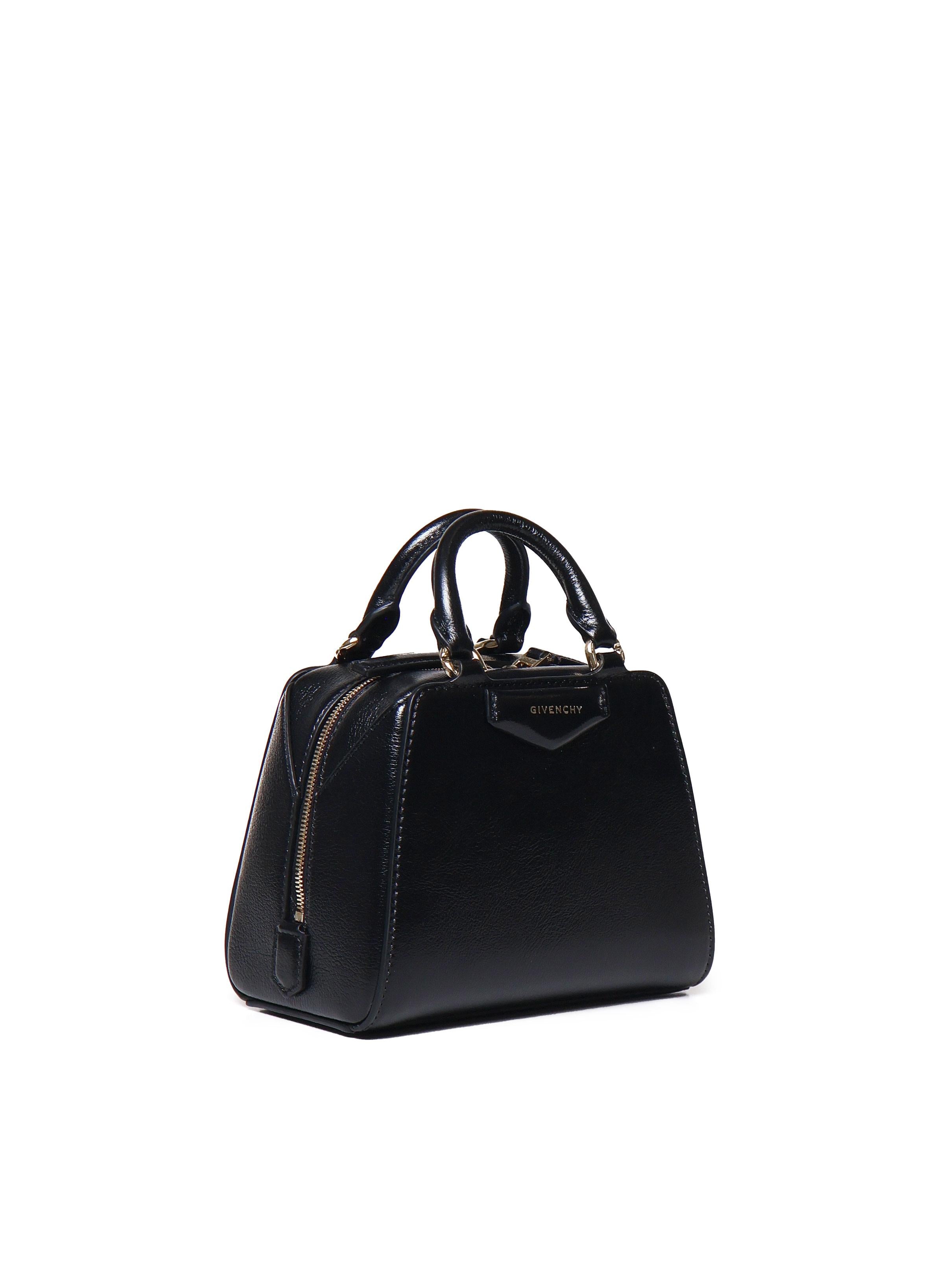 Mini bag Antigona Cube in pelle BB50ZUB24B 001 GIVENCHY