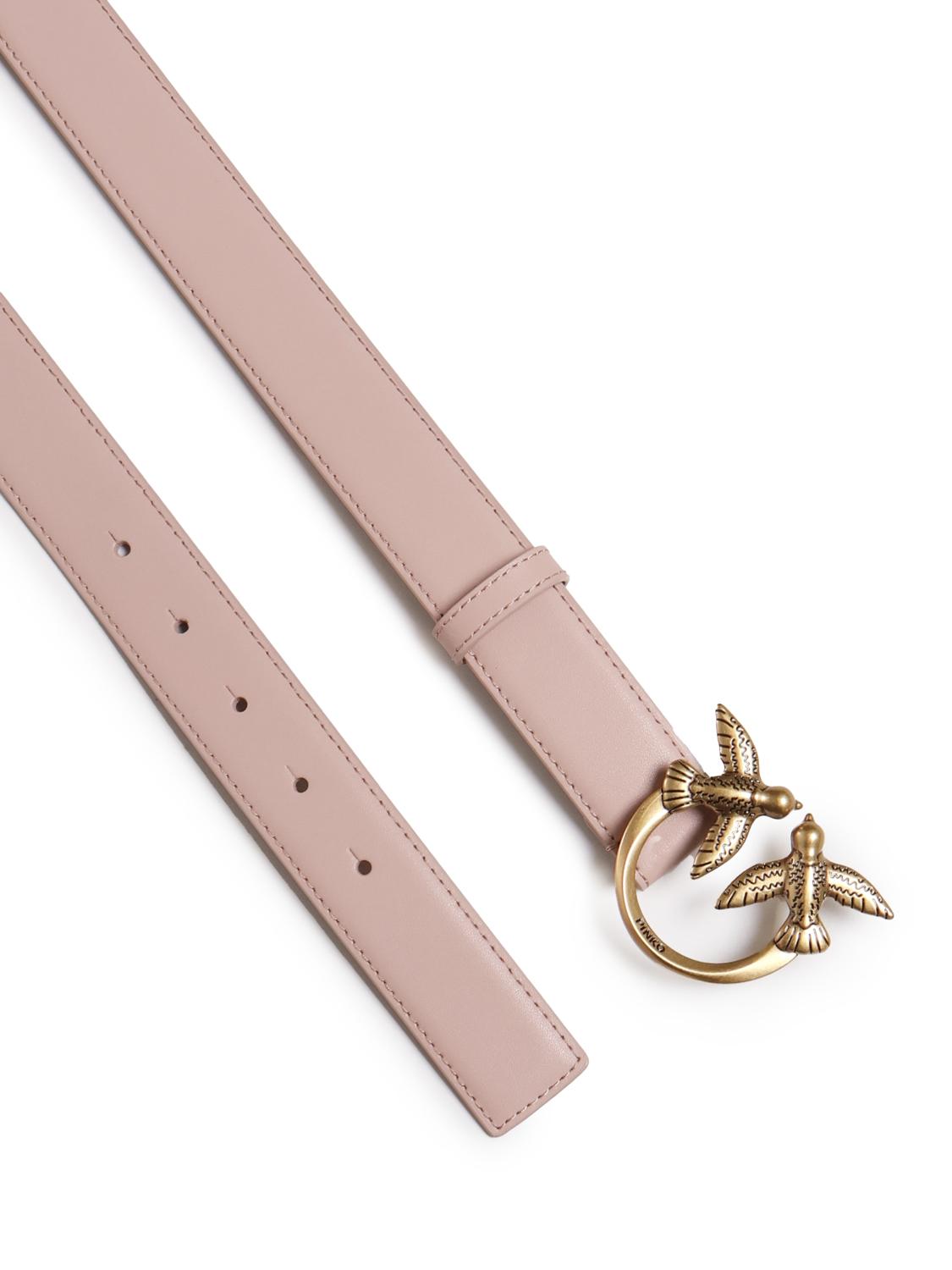Cintura con fibbia Love Birds 100125 A0F1O81Q PINKO
