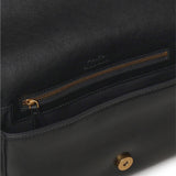 BORSA A SPALLA IN PELLE CON LOGO 104524 A0QOZ99Q PINKO