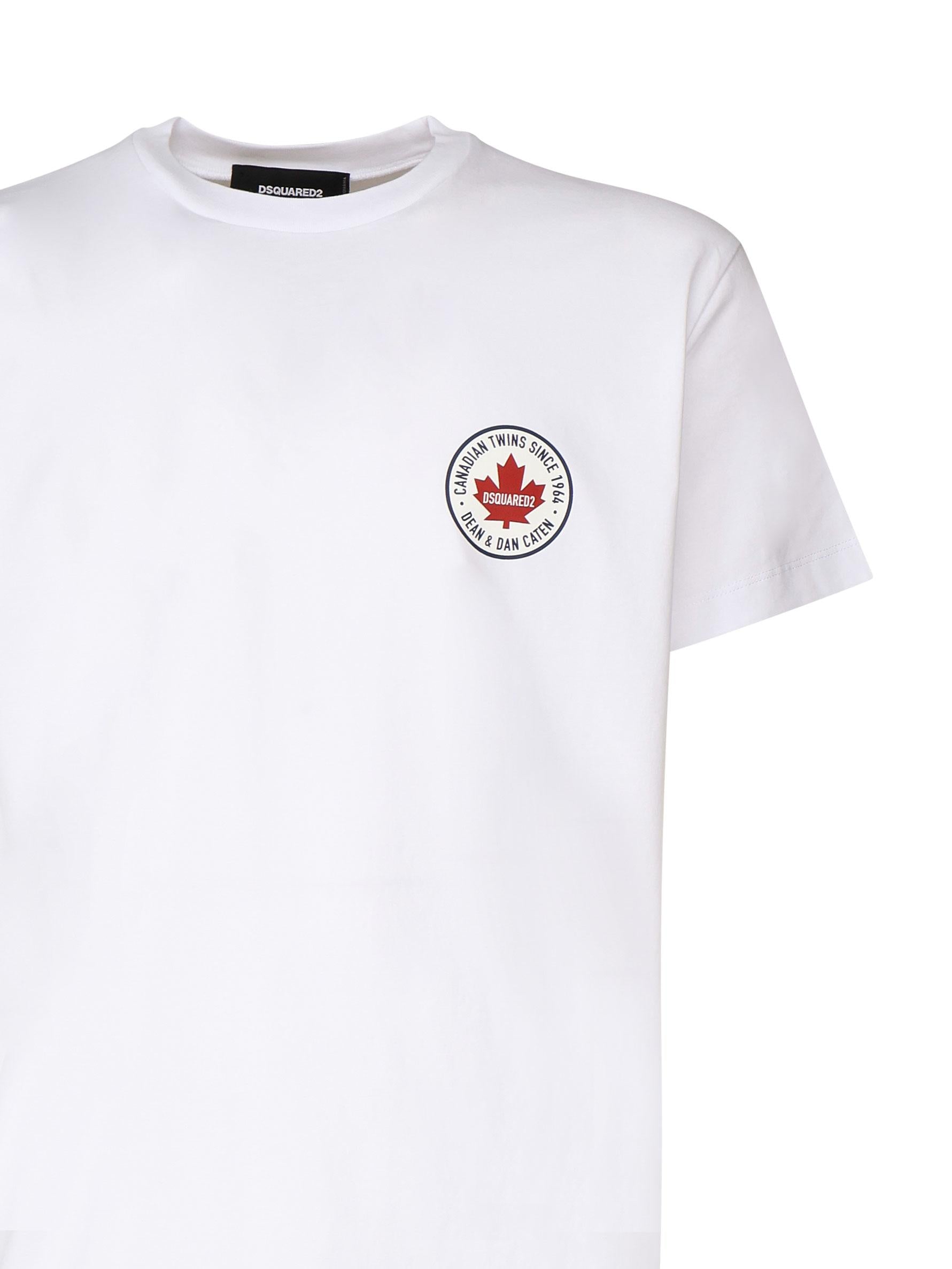 T-shirt con logo S74GD1396 D20020100 DSQUARED2
