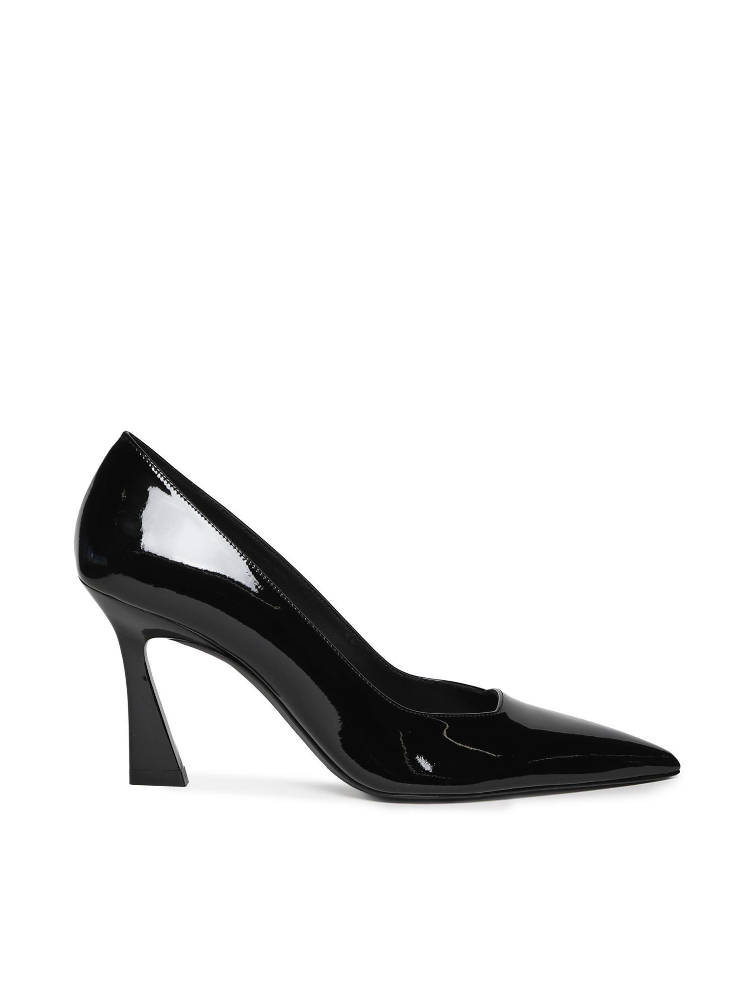 Pumps Vinnie 85 in pelle verniciata SJ440 BLK STUART WEITZMAN