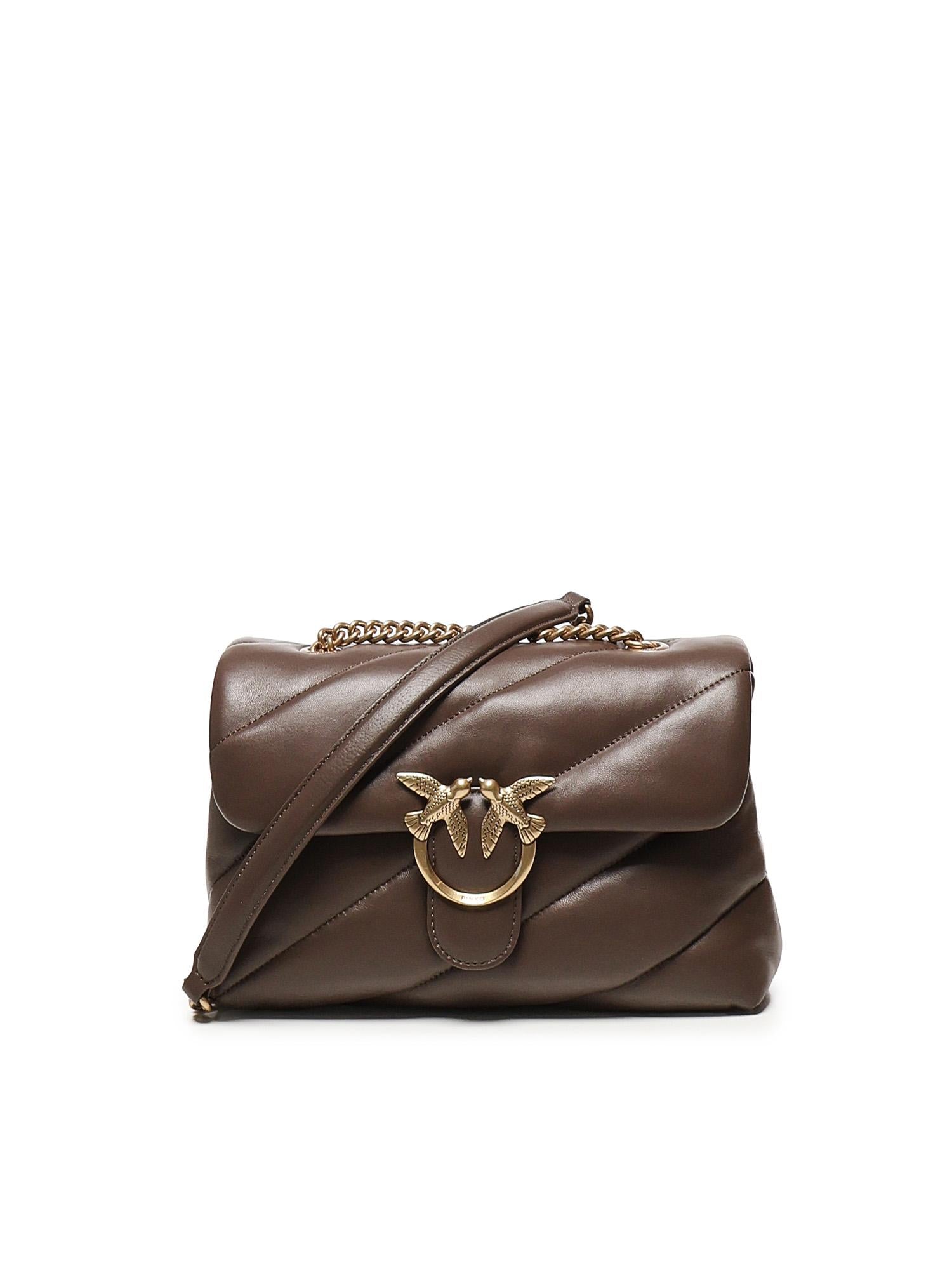 Borsa a tracolla media Love Bag Puff 100038 A0F2L74Q PINKO