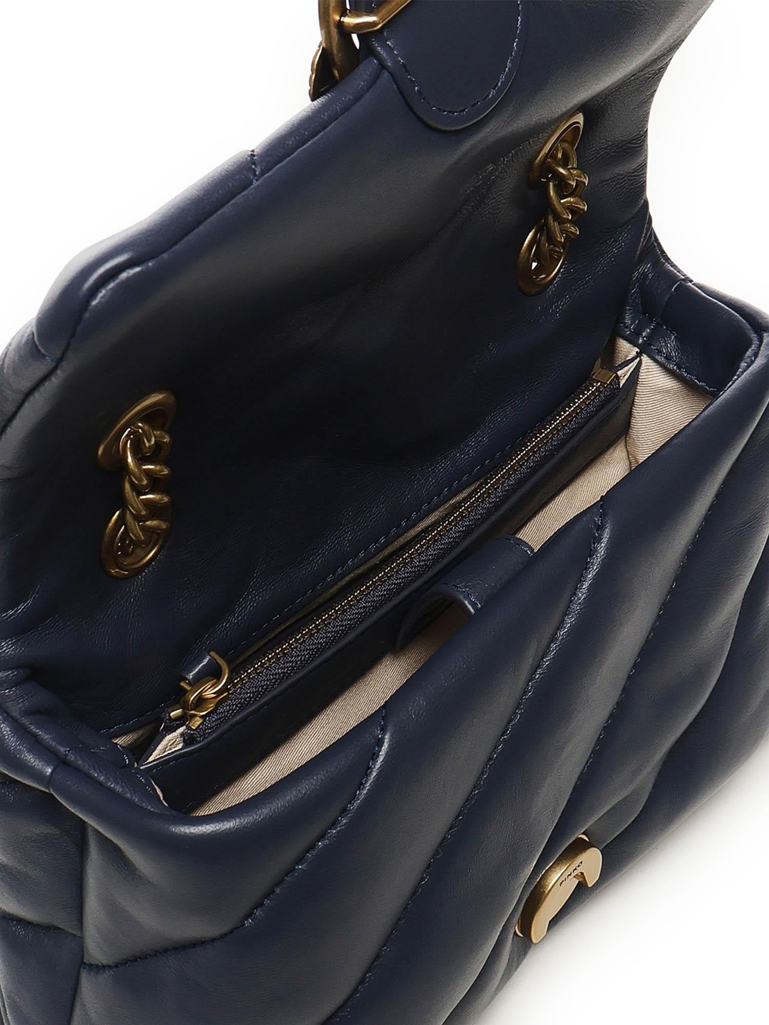 Borsa a tracolla piccola Love Bag Puff 100039 A0F2G08Q PINKO