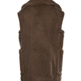 Gilet in Teddy in alpaca e lana 2521276253600 004 MAX MARA