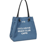 Borsa shooping Beach Club 73BS92701 BEACH CLUBDENIM/NERO V° 73