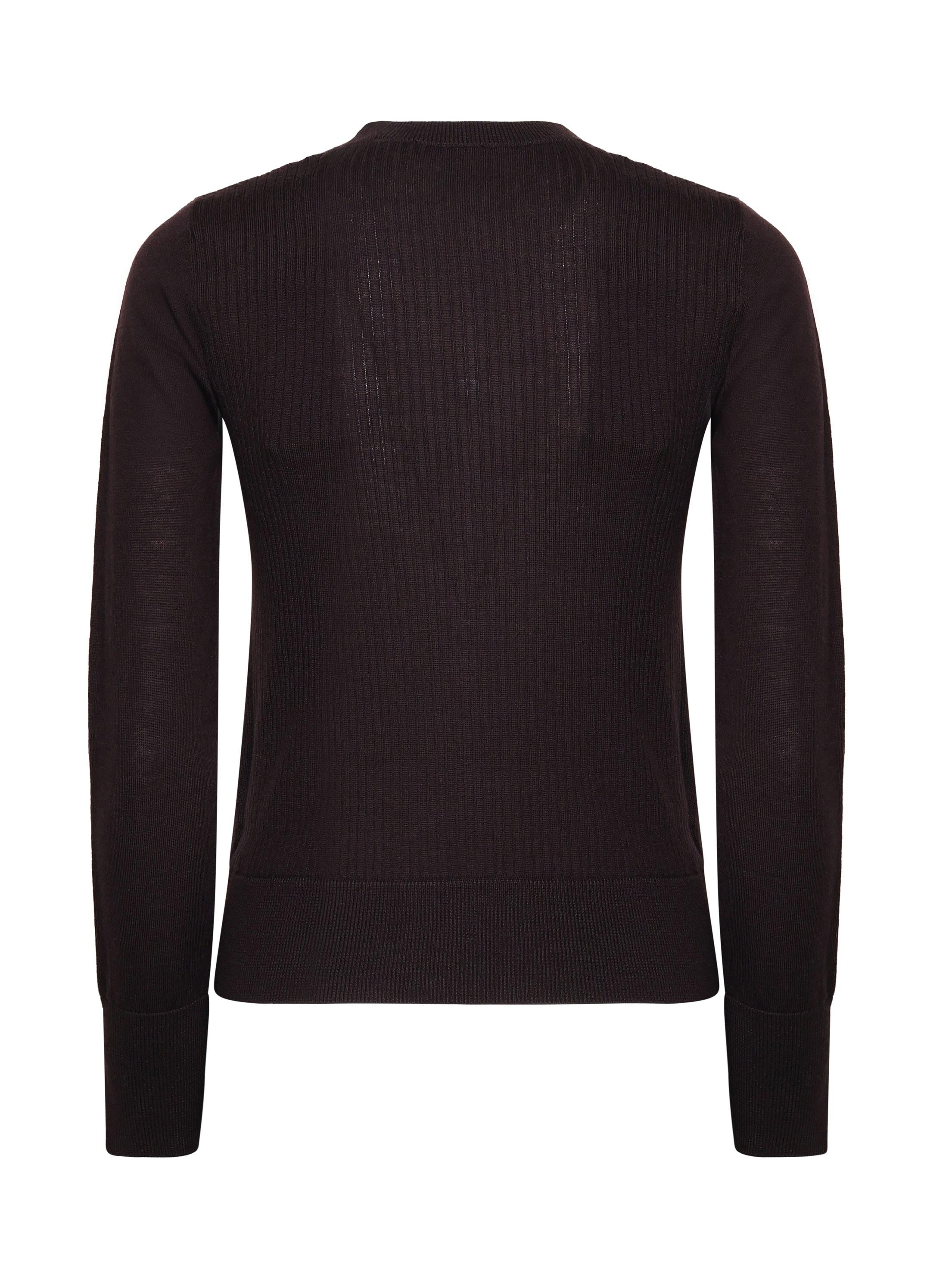 Maglia tricot in lana 103930 A189M28 PINKO