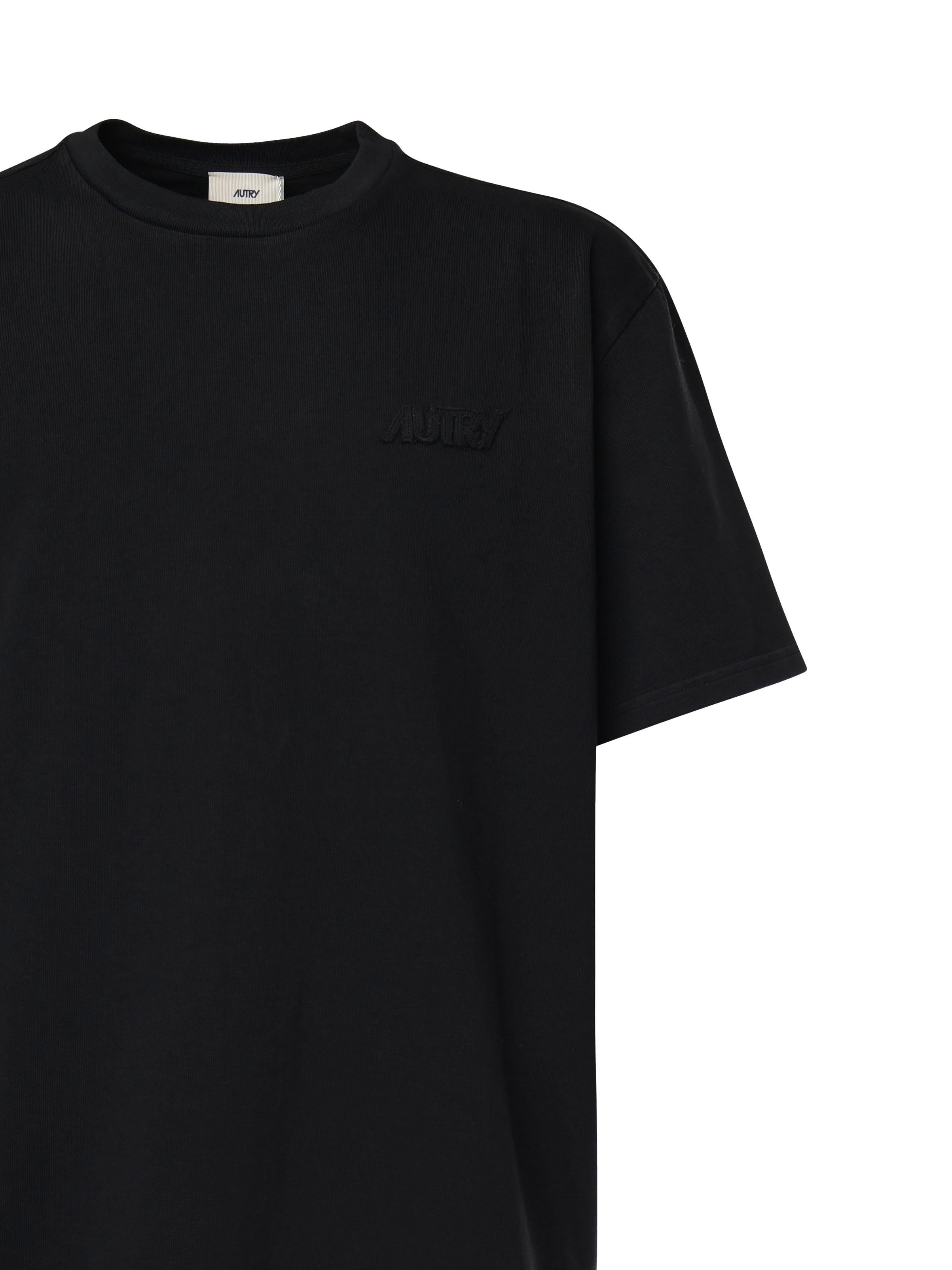 T-shirt con logo tono su tono<BR/> TSPX 12OK AUTRY