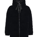 Giacca imbottita con cappuccio in velluto GEN0003 00593G MC2 SAINT BARTH