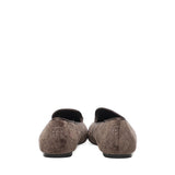 Mocassini Iris Winter con logo 73SC9FV01VEL IRIS WINTERTAUPE V° 73